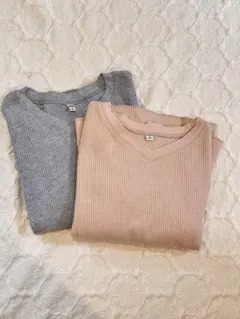 ユニクロ ワッフル トレーナー セット