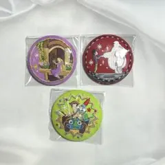 n*o様 ディズニー 刺繍缶バッジ 3点 セット