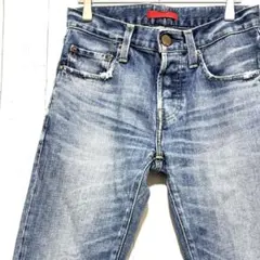 レッドカード RED CARD デニムパンツ 28インチ インディゴ 日本製