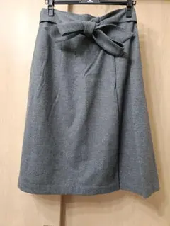 J.Press グレー フレアスカート　起毛