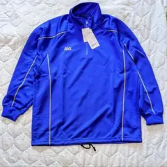 asics ジャージ ハーフジップ ロイヤルブルー Oサイズのサムネイル