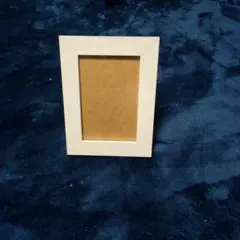 ホワイト　木製　フォトフレーム