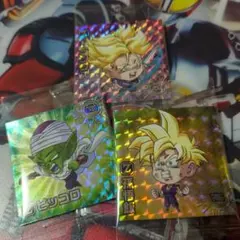 ドラゴンボール シール ウエハース　超15 GR 孫悟飯 　ピッコロ　トランクス