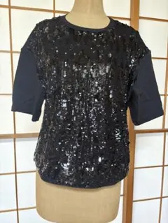 CHANEL ノースリーブ カットソー ビジュー装飾36 - メルカリ