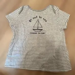 COMME CA ISM ボーダーTシャツ 80cm