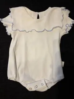 【新品】BBAMMA フリルロンパース ホワイト