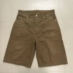 バギーデニムショートパンツ ブラウン ジョーツのサムネイル