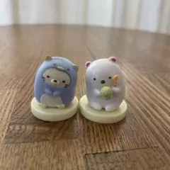 すみっコぐらし チョコエッグ しろくま(アイス)＆ねこ(着ぐるみ) 2体セット