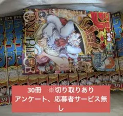 30冊 少年ジャンプ 39号切り取り有 【ハガキ・応募者全員サービス無し