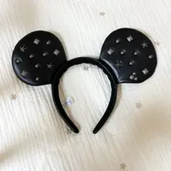 【ジェラトーニおまけ付き】ディズニー スタッズ付き ミッキーマウスカチューシャ