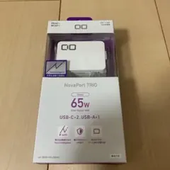 CIO NovaPort TRIO 65W充電器　CIO-G65W2C1A-N