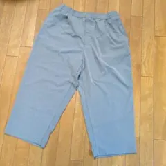 GU　ワイドイージークロップドパンツ　XL