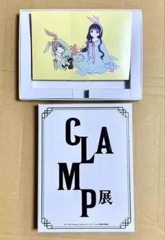 CLAMP展 開幕記念限定チケット特典 特製5連カード ポストカード - メルカリ