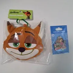 ズートピア2 ピンバッジ　ポーチ