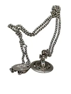 レア中古Vivinneヴィヴィアンウエストウッドシルバーネックレス地球儀