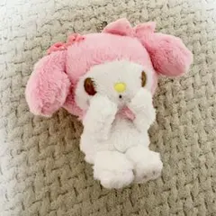 マイメロディ ボールチェーン付き マスコット なきむし