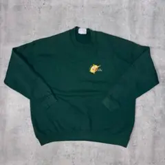 90s USA製 Lee リー スウェット 緑 グリーン kodak