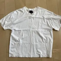 ATON ホワイト Vネック Tシャツ　サイズ4のサムネイル
