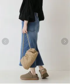 デニムロングスカート ロングスカート