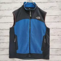 ノースフェイス L メンズ 異素材ベスト フリース 裏起毛 ナイロン アウトドア