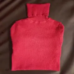激安★ラス1【美品】ユニクロ　レディース　タートルネック　ピンク　Мサイズ