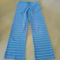 ユニクロ　ルームパンツ　ズボン　ストライプ 　S