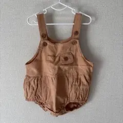 tete a tete サロペット　オレンジ　70cm