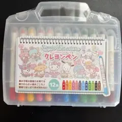 Sanrio Characters クレヨンペン 12色セットのサムネイル