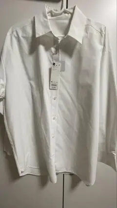 GU オーバーサイズシャツ M 白