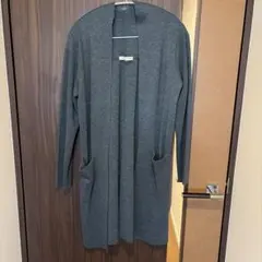 GIOGALANTE グレー ロングカーディガンのサムネイル