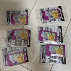 ピカチュウ ゲームカード 6枚セット