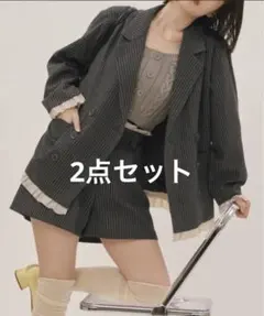 【新品】　loin nuit ロワン ニュイ　セットアップ ジャケット＆パンツ