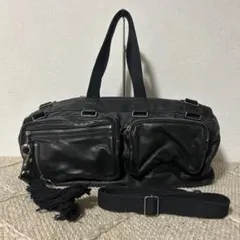 レア　Dior Homme レザースエードボディバッグ　エディスリマン エディ期ディオール オムのコレクションが集結、初期ピースからラスト