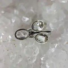 ジルコン 17 リング 指輪 ジュエリー シルバー 925印