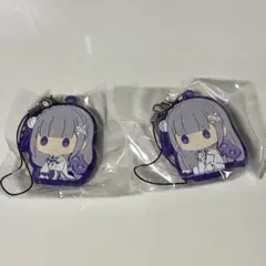 リゼロ　エミリア　ねじまき　ラバーストラップ　ガチャガチャ