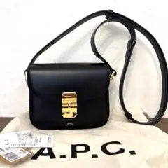 希少限定品2018aw APC ボストンバック ボウリングバッグ トート レザー