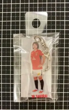 浦和レッズレディー 櫻井まどか アクリルキーホルダー②
