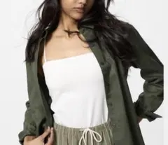 UNIQLO エアリズムコットンブラチューブトップ ホワイト Lサイズ