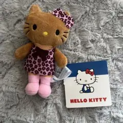 ハローキティ マスコット あしながVer. 日焼けキティギャル