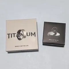 b.ring チタンシルバー スマートリング US7