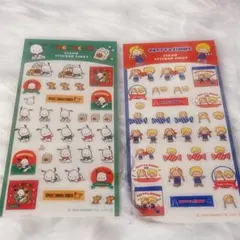 サンリオ クリアステッカーシート 2枚セット