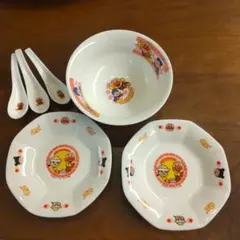 アンパンマン 陶器 中華皿セット