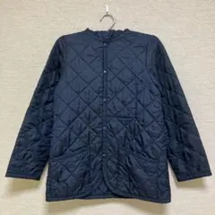 LAVEMHAM 34 Ｓサイズ位　キルティングジャケット　ネイビー