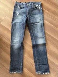 Nudie Jeans THIN FINN シンフィンW32/L32 ダメージ