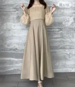 JUNOAH チュールボレロ＊キャミワンピ