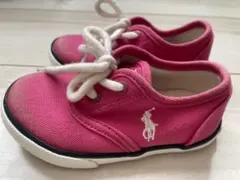 Polo Ralph Lauren☆ピンク スニーカー☆14.7cm
