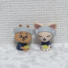 skzoo サウナフィギュア2体セット