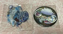 呪術廻戦 五条悟 アクリルスタンド 缶バッジ