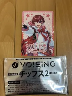 VOISINGチップス2 手書きメッセージ付きカード すたぽら Coe.