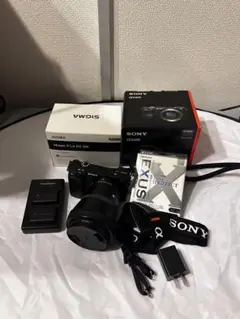 SONY α6400 ILCE-6400L+SIGMA16mmF1.4+NDなど - メルカリ